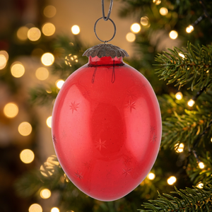 Décoration de Noël suspendue personnalisée avec logo imprimé, taille et forme sur mesure, India Arts Palace GSH-03/15511, pour arbre de Noël - Product Image 3