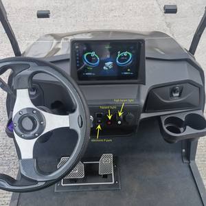 Tepsi ve kargo kutusu ile 4 tekerlekten çekiş yardımcı kulübü Golf arabası - Product Image 3