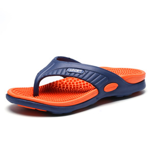 Nuevas <span class=keywords><strong>Chanclas</strong></span> para <span class=keywords><strong>Hombre</strong></span> en Oferta con Suelas de Masaje, Diseño de Bloques de Color, Pantuflas de EVA, Precio Bajo, <span class=keywords><strong>Originales</strong></span> de Fábrica, Talla Grande 47 - Product Image 4