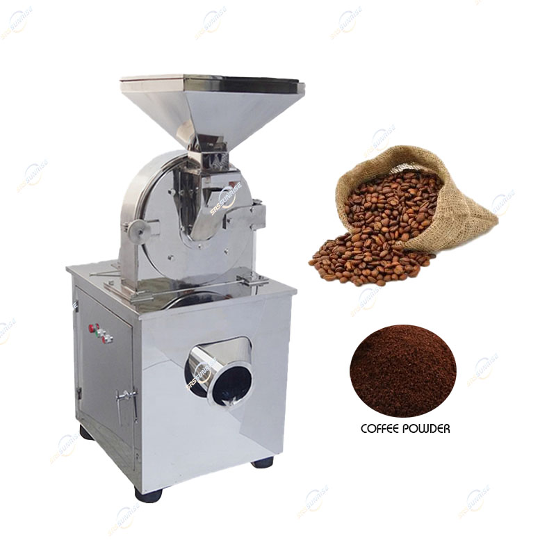Equipment in China Crusher Pulverizer Mill Industrial Dried Spice Husk Coffee Bean Fine Powder Grinding Making Grinder Machine