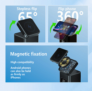 Pd65w 3-in-1 có thể gập lại từ sạc Cube trạm mới đa chức năng nhanh không dây sạc 10A phổ cổng ổ cắm điện - Product Image 6