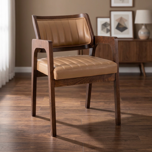 Sillas de Interior Elegantes y Cómodas para Restaurantes y Hoteles con Base de Madera - Product Image 3