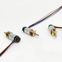 N10 N20 N30 Boîte de vitesses Dynamo 12mm Petit couple élevé avec encodeur DC 12v 24v Micro moteurs à engrenages brossés