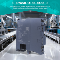 وحدة المعالجة المركزية سيمنز الجديدة والأصلية 6ES7 511-1AL03-0AB0 PLC SIMATIC S7-1500 طراز 1511-1 PN 6ES7511-1AL03-0AB0
