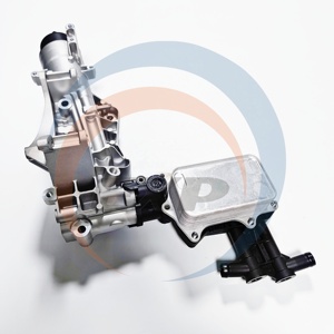 Ensemble de boîtier de filtre à huile en aluminium pour moteur <span class=keywords><strong>Mercedes</strong></span> Benz Classe C W205 Renault <span class=keywords><strong>Talisman</strong></span> 6261800011 A6261800011 152085078R - Product Image 1