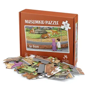 Factory Custom Your Own Design 24 50 56 100 Piece Custom Cartoon Kids Jigsaw Puzzle For Kids
