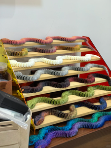 Juguetes Lindos de Alta Calidad, Juguetes Antiestrés de <span class=keywords><strong>Anaconda</strong></span> Impresos en 3D, Huevo de Serpiente para Armar para Niños con Ojos Impresos en 3D y Serpiente en el Interior - Product Image 5