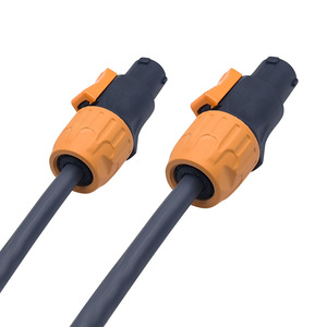 Câble audio SpeakON 3 conducteurs, gaine PVC, conducteur en cuivre, connecteur mâle-femelle pour équipement audio - Product Image 3