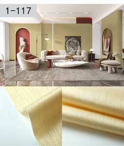 Revêtement mural <span class=keywords><strong>en</strong></span> vinyle de luxe europé<span class=keywords><strong>en</strong></span> décoratif pour la maison échantillon <span class=keywords><strong>gratuit</strong></span> papier peint texturé <span class=keywords><strong>en</strong></span> tissu mural PVC pour chambre à coucher facile et moderne villa - Product Image 1