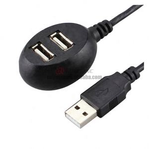 แบ่งออกเป็นสายเคเบิล USB ตัวเมีย1สายลาก2ที่มีรูสกรูคงที่ - Product Image 2