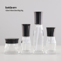 Kits de maquillaje todo en un conjunto de envases de vidrio para cosméticos conjunto de fabricante de cosméticos cuidado de la piel