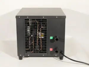 Großhandel Kühler Kühlung Eisbadewanne tragbarer schwarzer Tank Wassergekühlt Kühler 0,8 PS Kühler Wasserkühler