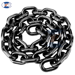 Chaînes de levage HF de haute qualité G80 et G100, chaînes en acier allié soudées, certifiées EN818-2 avec facteur de sécurité de 4:1 pour levage en hauteur - Product Image 1
