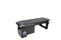 Docod OEM/ODM XC20 Mini cinta transportadora de aluminio de escritorio para impresora de inyección de tinta TIJ Transportador de cinta transportadora móvil