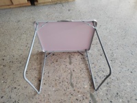 Table de pique-nique pliante en aluminium légère et portable JLL Patio Bistro Beach, réglable en hauteur, pour extérieur, jardin, camping