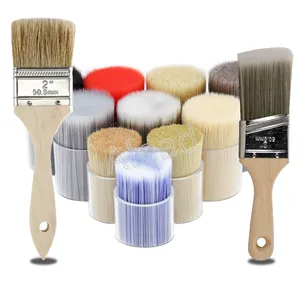 Mini Hollow PET Brush Filament For Paint Brush High Quality Paint Brush Bristle OEM ODM Polyester PET Filament Paint