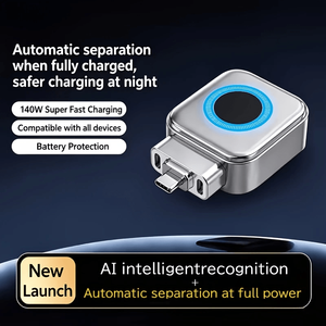 Chargeur rapide intelligent 140W à déconnexion automatique avec reconnaissance IA et séparation automatique à pleine puissance, adaptateur de charge rapide Type-C - Product Image 3