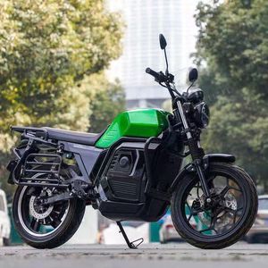 2025 Fábrica al por mayor de alta velocidad 2000W Motocicleta eléctrica 72V 80a Resistencia Nueva condición Batería de extracto de scooter de rango barato - Product Image 6
