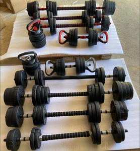 ONESTARSPORTS Nouvelle arrivée Twist Lock Spin Lock <span class=keywords><strong>30</strong></span> <span class=keywords><strong>Kg</strong></span> 40 <span class=keywords><strong>Kg</strong></span> Haltères réglables Bodybuilding Utilisé Haltères réglables en ciment - Product Image 5