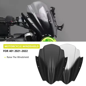 Para <span class=keywords><strong>Husqvarna</strong></span> Svartpilen 401 <span class=keywords><strong>Vitpilen</strong></span> 2021-2022 parabrisas delantero Deflector de viento protector de pantalla visera accesorios de vidrio - Product Image 4