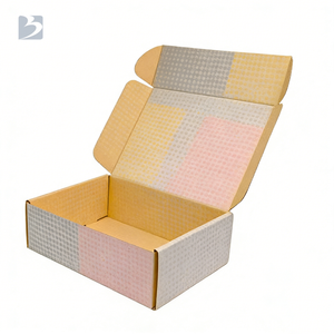 Caja de Envío de Cartón Kraft Personalizada con Logotipo, Empaque de Lujo para Comercio Electrónico, Fácil de Plegar, Impresión de Empaques Corrugados, Sobres de Papel Fabricados - Product Image 3