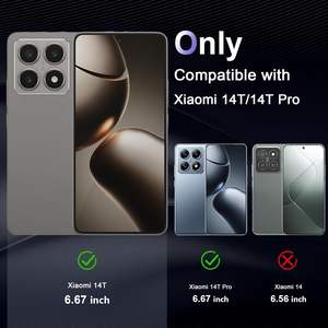 Funda transparente para 14T Pro, marco de TPU ultra transparente, protección antiarañazos - Product Image 4
