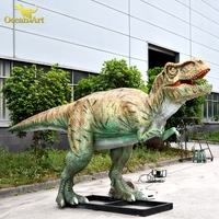 Parc de dinosaures géants, dinosaures animatroniques grandeur nature, modèle de dinosaure robotique animatronique T-rex à vendre