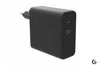 Chargeur 65W portable USB C mural rapide pour ordinateur portable, pour produits électroniques, téléphone portable, boîte personnalisée avec logo couleur