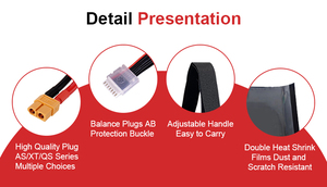 Bán buôn 311wh/kg 45000mAh 24S trạng thái rắn Graphene 10c cực Temp Lithium Ion Drone Pin gói mật độ năng lượng cao cho-40 ℃ - Product Image 6