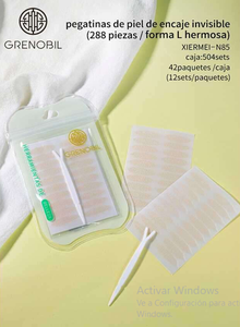 Grenobil Adesivi invisibili in pizzo per la pelle, 52 cerotti idrocolloidali per la cura del viso, per tutti i tipi di pelle - Product Image 3