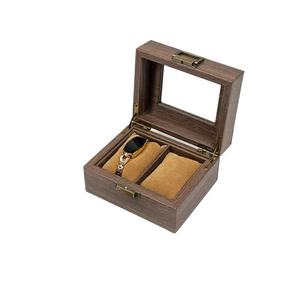 Antique Luxury Jewelry Bracelet Watch Display Holder Case 2 Grid Organizer for Watches and Bracelets for Men Collection - Product Image 4