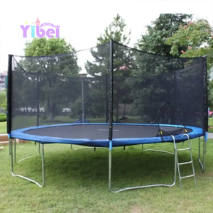 Trampolín Elástico Redondo de Fitness de 8, 10, 12, 14, 16 Pies con Red de Seguridad para Niños y Adultos - Product Image 6