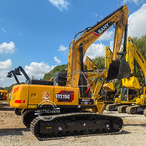Máquina de marca china famosa y bien conservada de 21 toneladas, excavadora Sany 215C 245H 305H 155C, excavadora de servicio pesado usada Sany 215c - Product Image 1