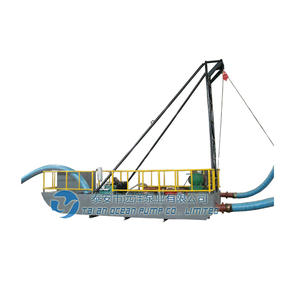 준설선 펌프 모래 준설용 중고 소형 바지선 판매 광산 제트 보트 - Product Image 6