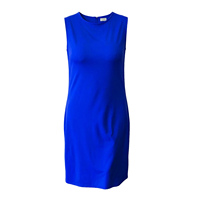 Robe de bain mi-longue avec soutien-gorge intégré et jupe de bain courte modeste pour la vie à la plage