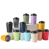 Mug de voyage personnalisé avec logo, design moderne, double paroi en acier inoxydable, isolation sous vide, mug sport