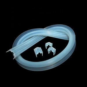 Kustom transparan bentuk U profil silikon <span class=keywords><strong>shower</strong></span> pintu <span class=keywords><strong>strip</strong></span> segel tahan air mata karet silikon <span class=keywords><strong>strip</strong></span> - Product Image 4