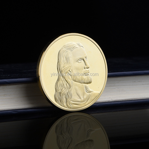 <span class=keywords><strong>Da</strong></span> Vinci Jesus ultima cena Souvenir Coin, gesù placcato oro sfida monete personalizzate - Product Image 5