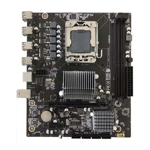 새로운 X58 마더 보드 LGA 1366 DDR3 ECC/NON-ECC 메모리 4 채널 Xeon 프로세서