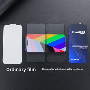 Protector de Pantalla <span class=keywords><strong>M1</strong></span> AR/AF con Recubrimiento Electrolítico Antirreflejos, Microcurvado, Borde Fino, 300C, Compatible con la Serie <span class=keywords><strong>Apple</strong></span> 17 Air <span class=keywords><strong>Pro</strong></span> <span class=keywords><strong>Max</strong></span> - Product Image 4