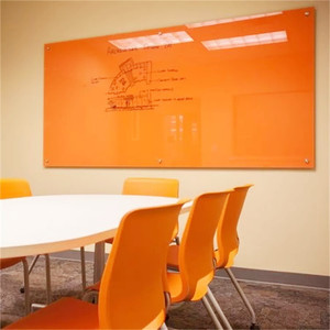 Pizarra Blanca de 4x8, Pizarra de Escritura Blanca y <span class=keywords><strong>Negra</strong></span> para Niños, Pizarra Magnética de Vidrio para Aula - Product Image 3