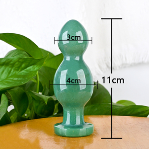 卸売カスタマイズクリスタルマッサージ工芸品天然石セックストイクリスタルディルドプラグ彫刻ヒーリング用 - Product Image 2