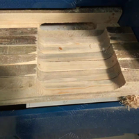 Machine de fabrication de rainures de palettes en bois Machine de découpe d'encoches pour palettes en bois Machine de fabrication de clous de palettes en bois