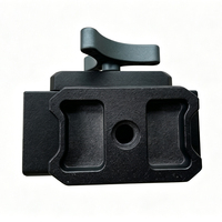 Adaptateur universel à dégagement rapide pour plaque de fixation, pince de maintien métallique pour la chasse et le tir en extérieur, produits de tir