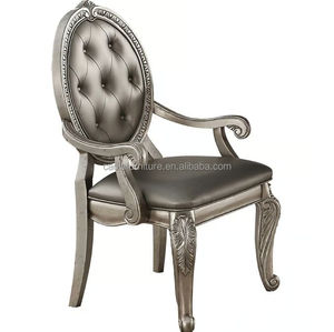 Mới truyền thống <span class=keywords><strong>60</strong></span> inch vòng bàn ăn cấu trúc gỗ rắn chính thức ăn uống nhóm 7 miếng dinig Bộ - Product Image 3