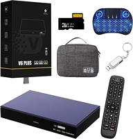 Boîtier TV Android 14 8K Quad Core WiFi6 VSeeBox V6 Plus Lecteur multimédia intelligent pour le divertissement à domicile