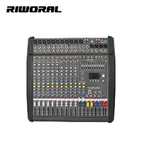 PM1003 Mélangeur audio professionnel 1000W 10 canaux avec double effecteur DSP + construction métallique de réverbération fantôme 48v pour une utilisation sur scène
