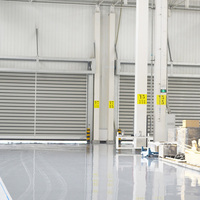 Portes métalliques automatiques à grande vitesse de haute qualité Porte en spirale à grande vitesse avec divers moyens d'activation