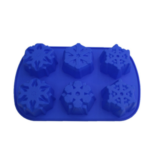 <span class=keywords><strong>Molde</strong></span> <span class=keywords><strong>de</strong></span> Silicona Desechable WQS para Pasteles y Galletas, Diseño Circular <span class=keywords><strong>de</strong></span> 6 Cavidades para Waffles, Origen Guangdong - Product Image 5