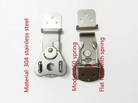 Serrure à papillon réglable en acier pour outils de travail du bois Fixation de boîte